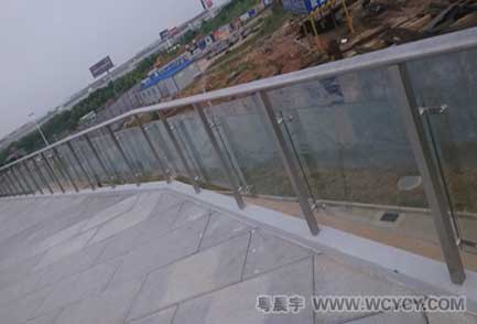 14年已完工不銹鋼護(hù)欄工程