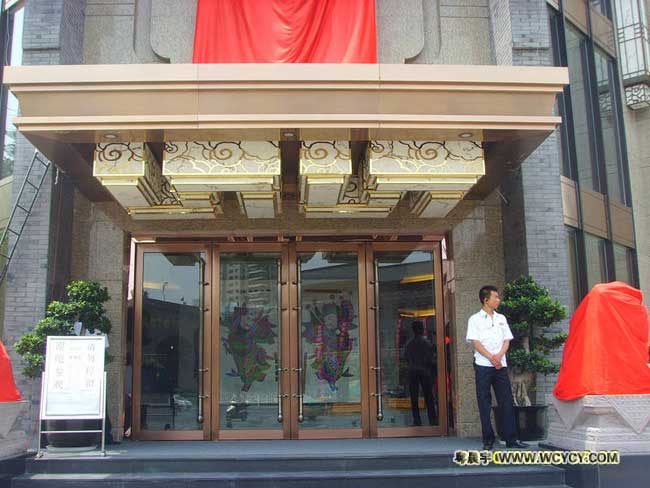 不銹鋼地簧門(mén)